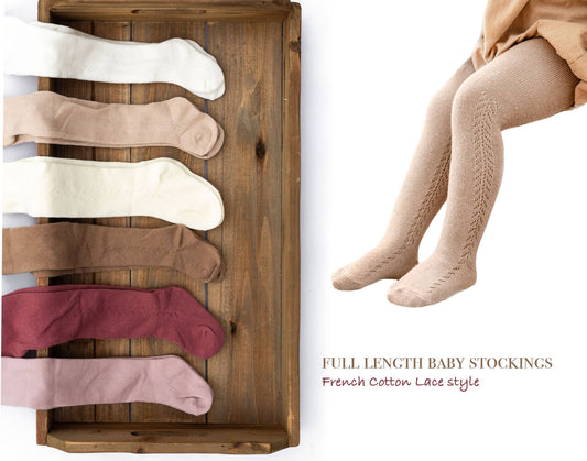 Cotton Knit Stocking Tights