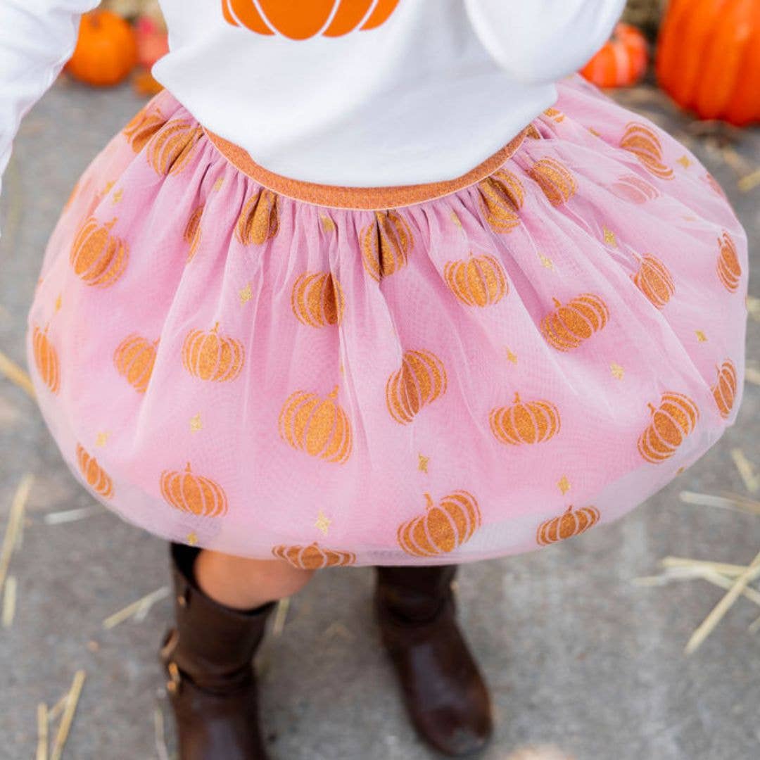 Pumpkin Glitter Tutu