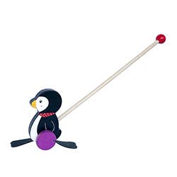 Penguin Wooden Walk Toy