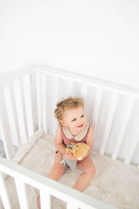 Bear Organic Cotton Muslin Lovey