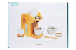 Barista in Training Wooden Coffee Set