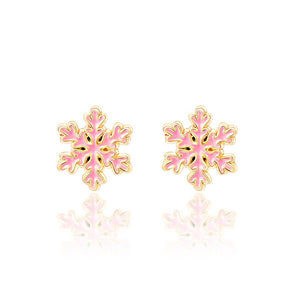 Snowflake Magic Cutie Stud Earrings