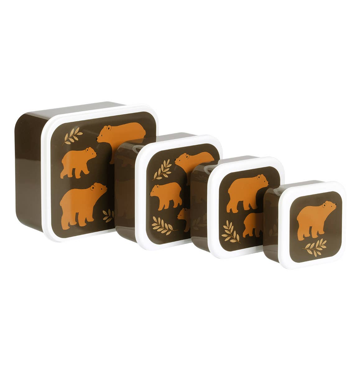 Lunch & snack box set: Bears