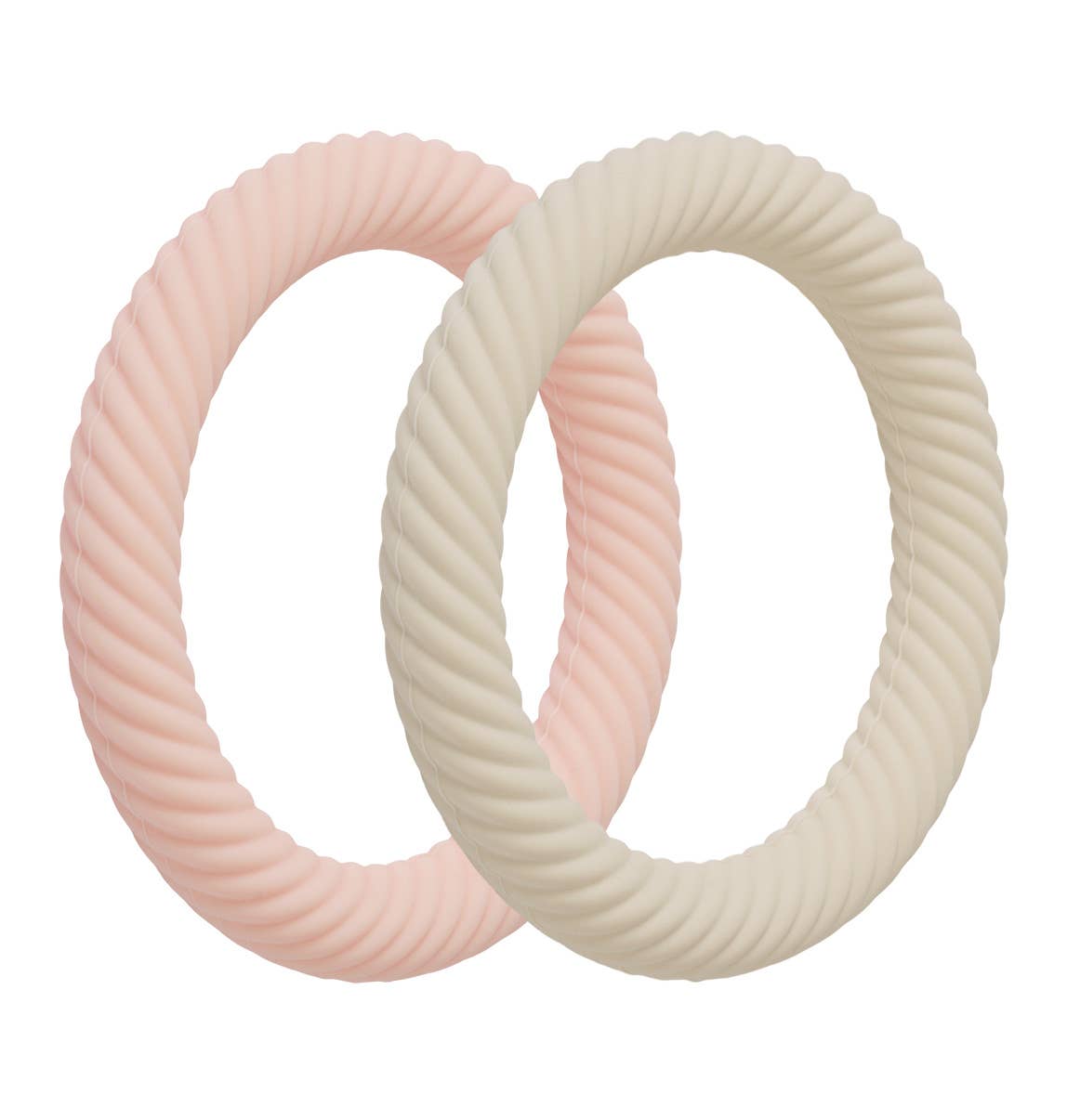 Silicone teether: Classic - Strawberry Cream