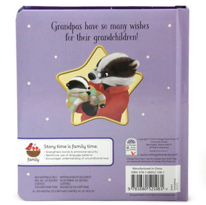 Grandpa's Wish List Keepsake Padded Board Book