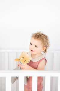 Bear Organic Cotton Muslin Lovey