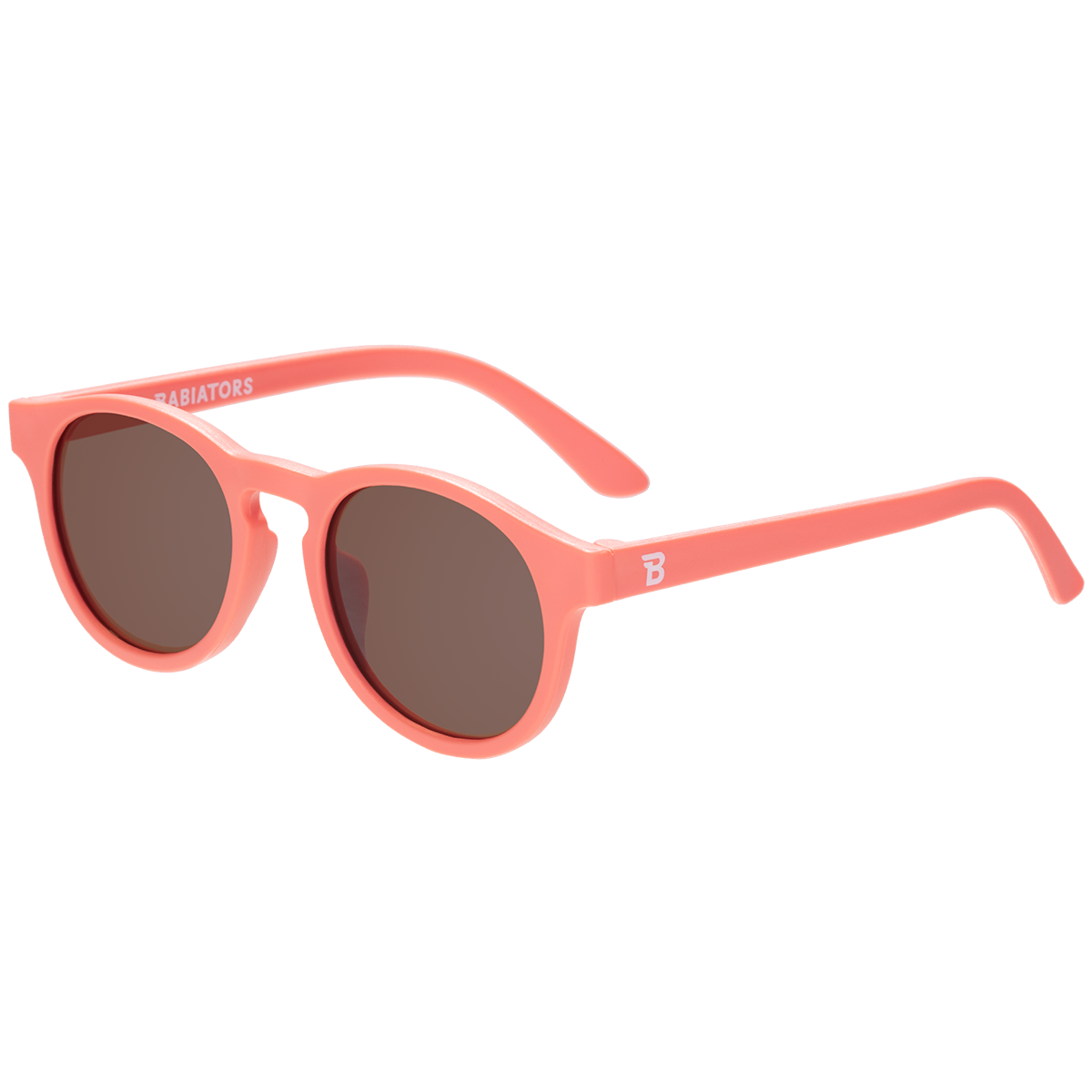 Kids Perfect Papaya Keyhole Sunglasses with Amber Lens