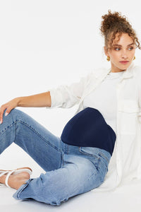 Kan Can USA Maternity Boyfriend Jeans