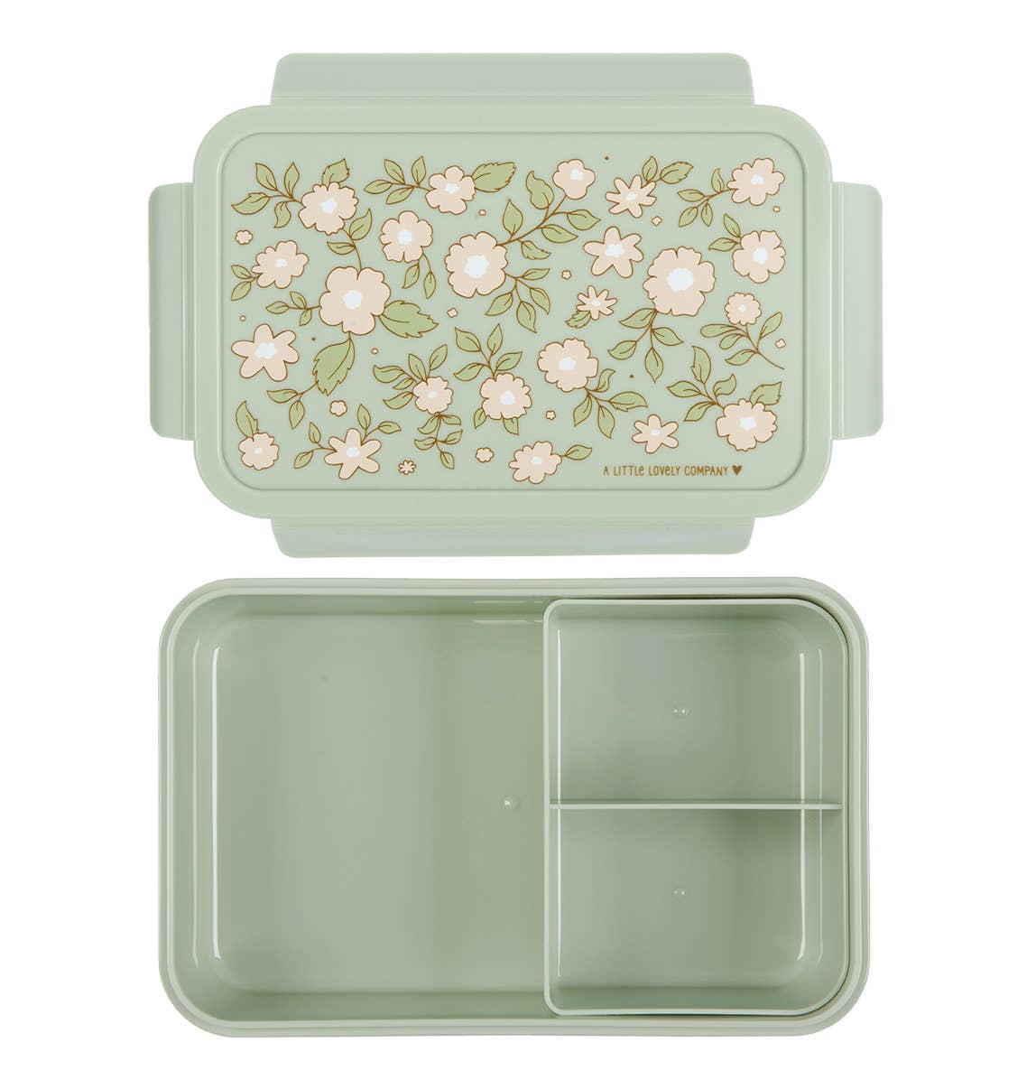 Bento lunch box: Blossoms - sage