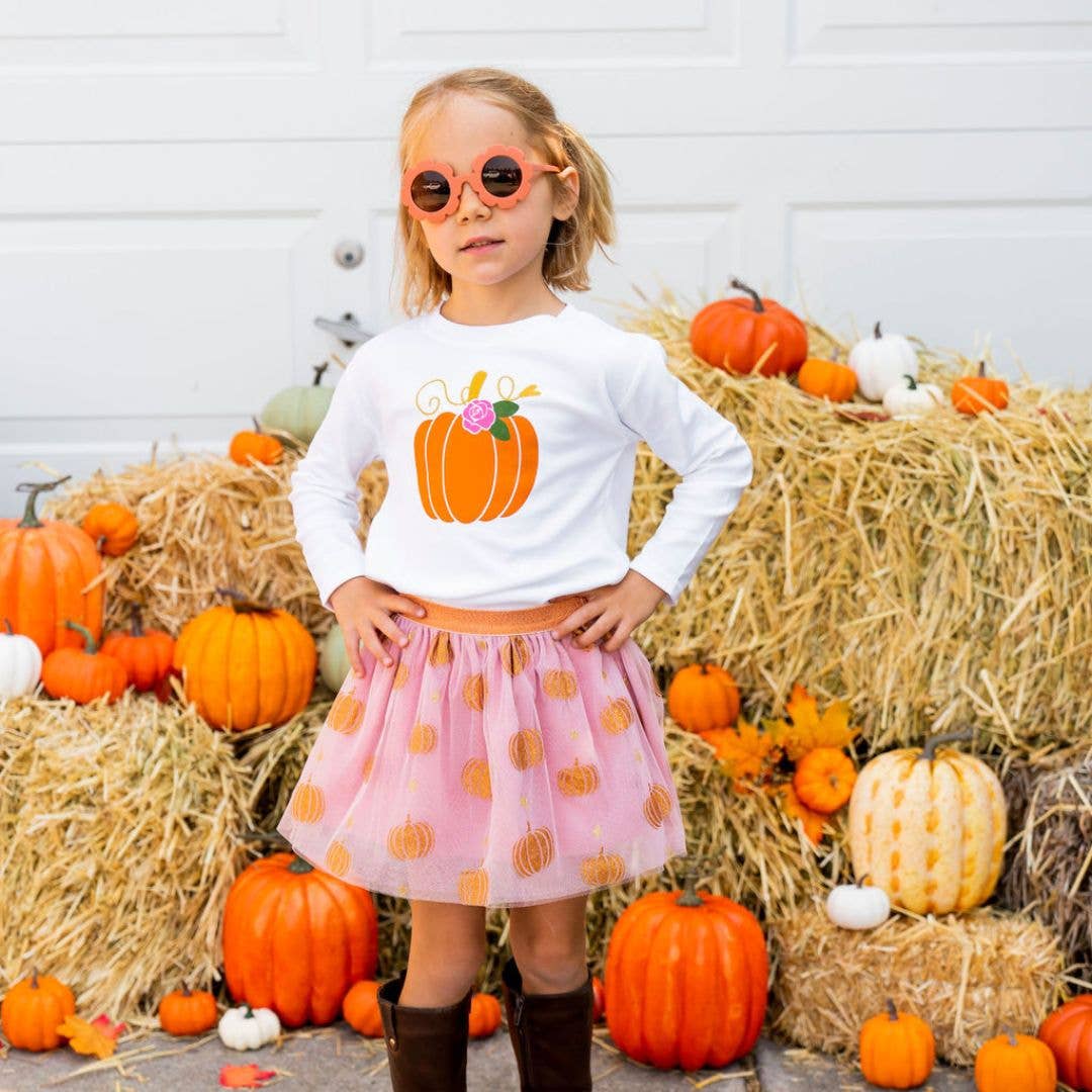 Pumpkin Glitter Tutu