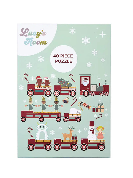 Lucy's Room Christmas Train Puzzle