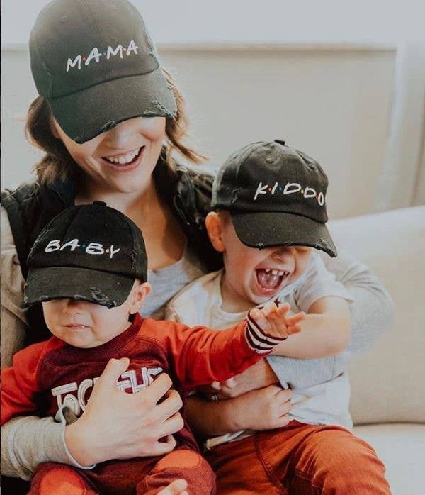 Mommy and Me Hats -  Inspired FRIENDS Collection: Dada