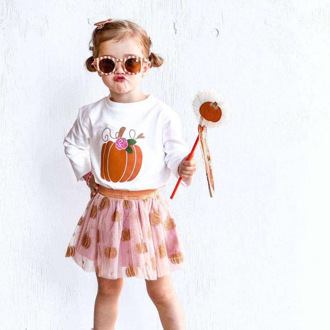 Pumpkin Glitter Tutu