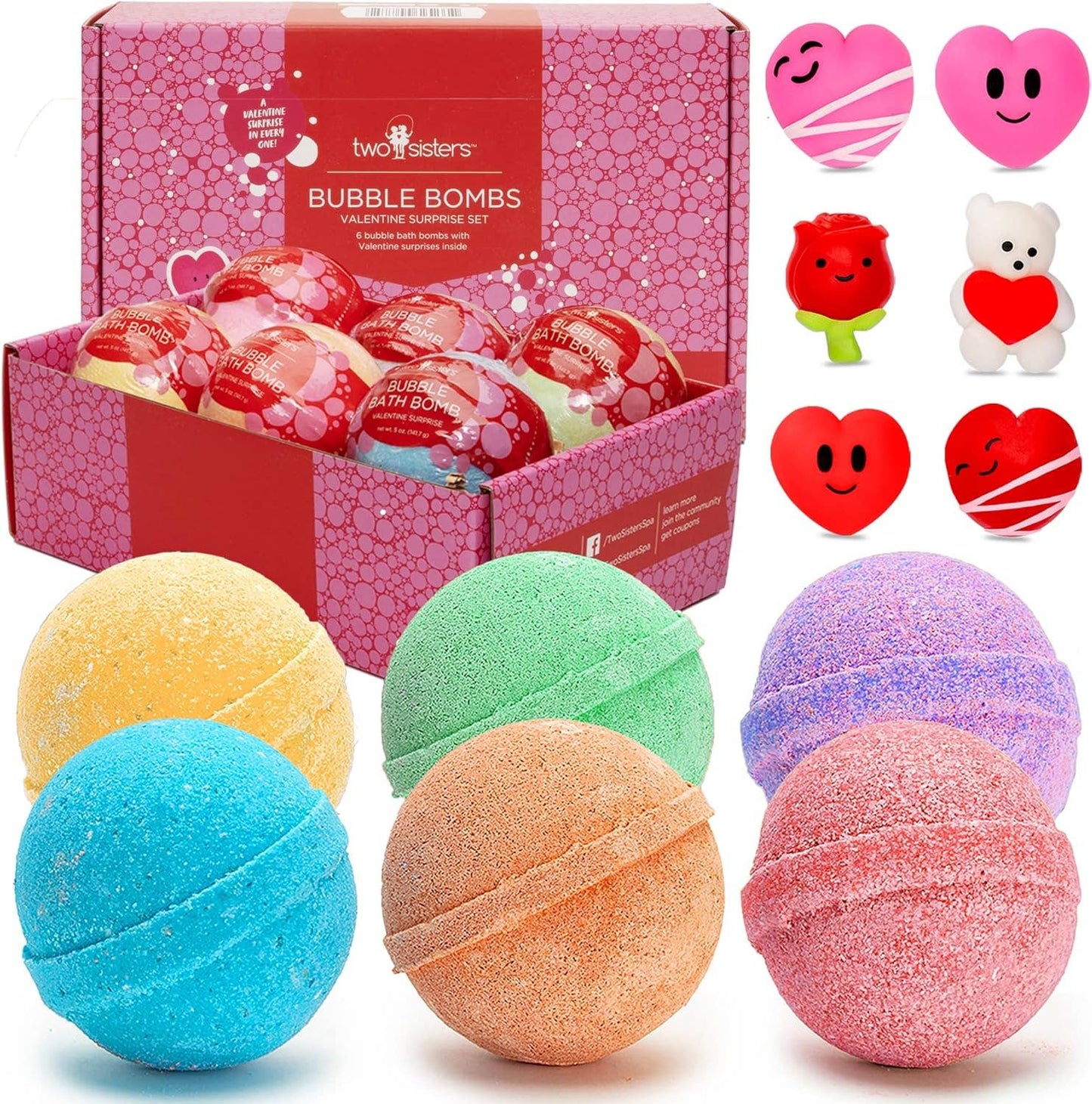 Valentine Surprise Bubble Bath Bomb