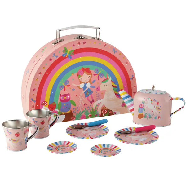 Floss & Rock® Rainbow Fairy 10 pc Tea Set
