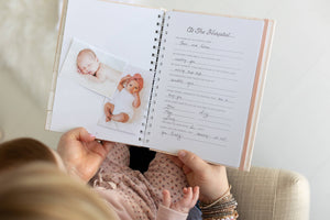 Keepsake Pregnancy Journal, Blush