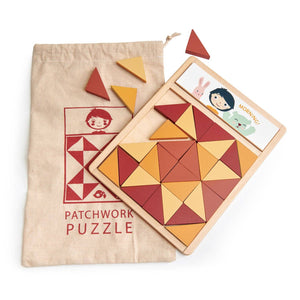 Tender Leaf Toys - Patchwork Quilt Puzzle