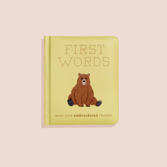 First Words With Embroidered Friends