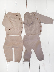 Sasha Cotton Knit 2pc Shirt and Pants