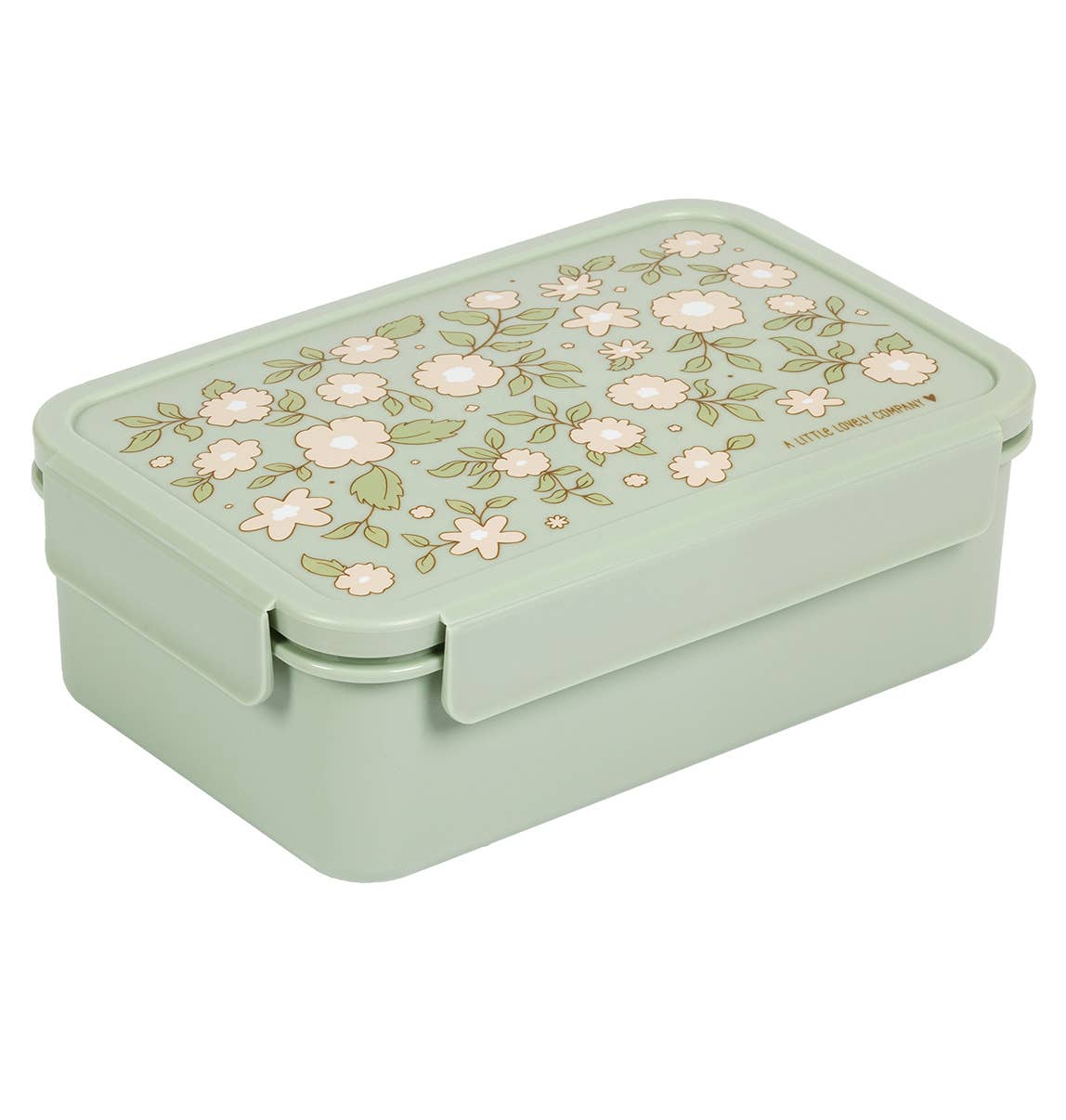 Bento lunch box: Blossoms - sage