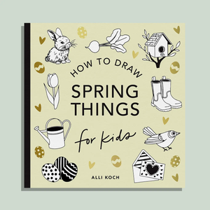 Spring Things: How To Draw Books For Kids