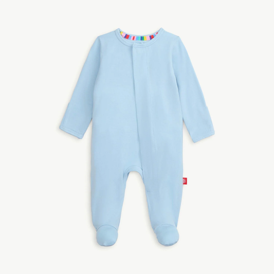 Magnetic Me® Baby Blue Modal Magnetic Footie