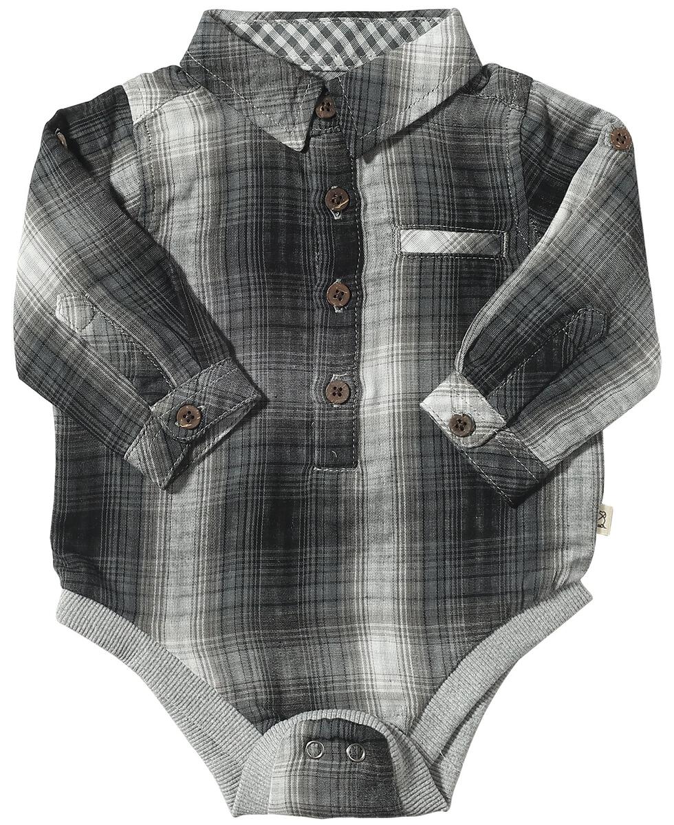 Me & Henry® Jasper Woven Onesie Shirt