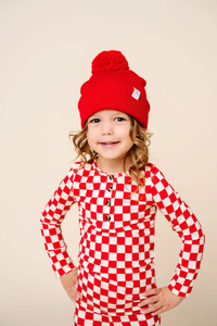 Lou Lou & Co.® ~  Beanie Hat w/Pom