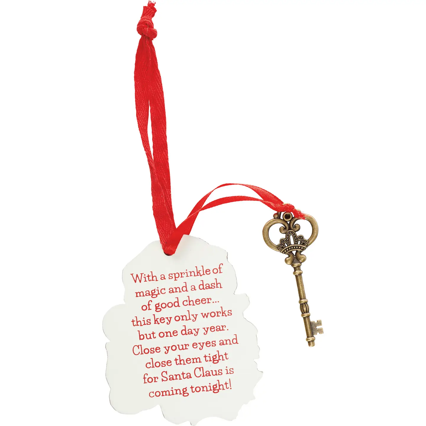 Santa Key Ornament