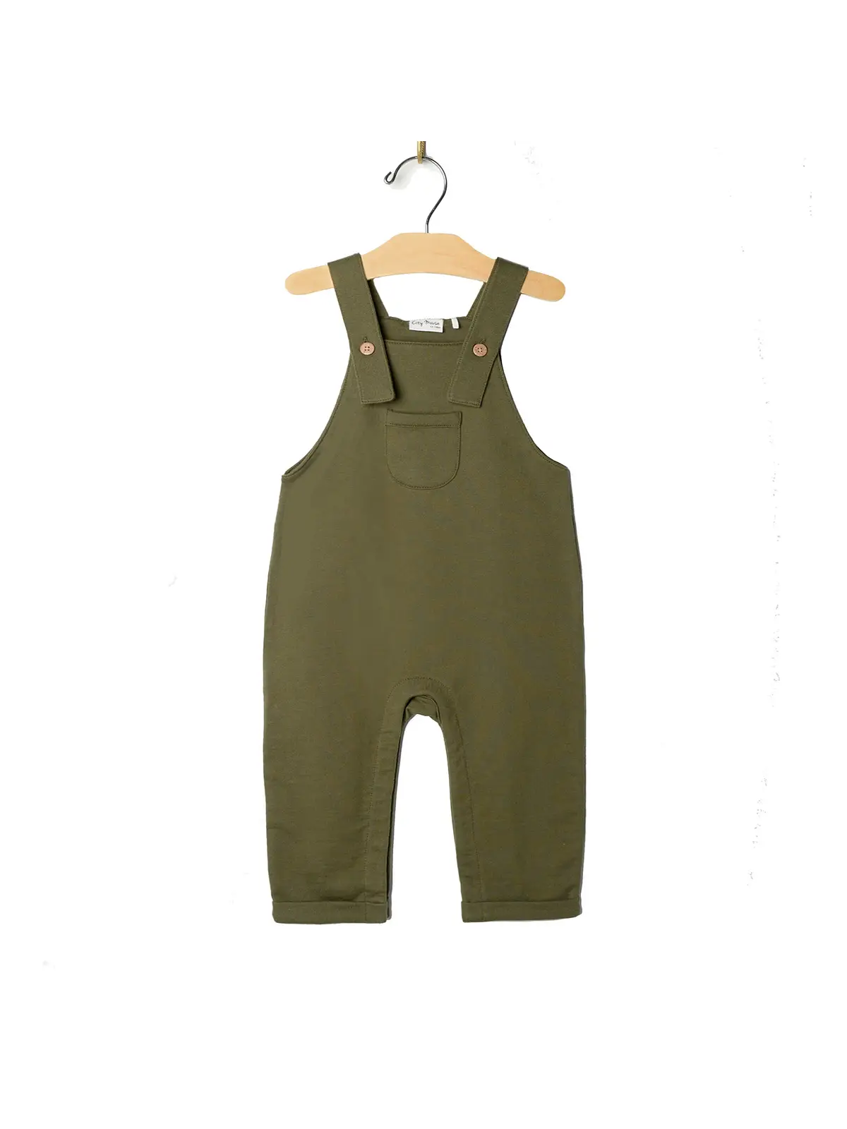 Fleece Overall- Fall Green