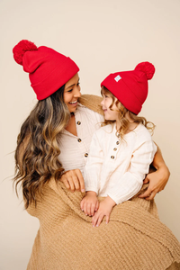 Lou Lou & Co.® ~  Beanie Hat w/Pom