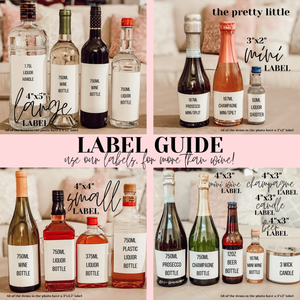 Baby Announcement Wine Labels, Bundle of Joy Is On the Way