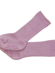 Baby Solid Colored Non-Slip Knee High Socks