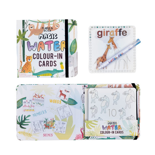 Floss & Rock® Jungle Water Pen and Cards