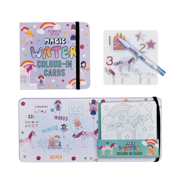 Floss & Rock® Fairy Unicorn Water Pen and Cards