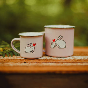 Mommy and Me matching Easter bunny tea set