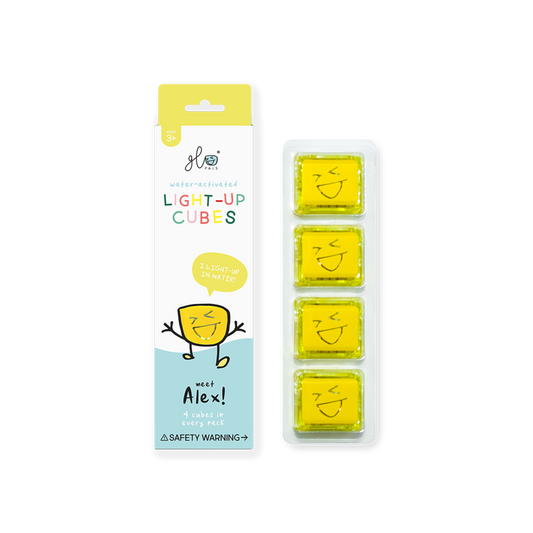 GloPal® Yellow Light Up Cubes