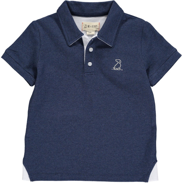Me & Henry® Navy Starboard Polo