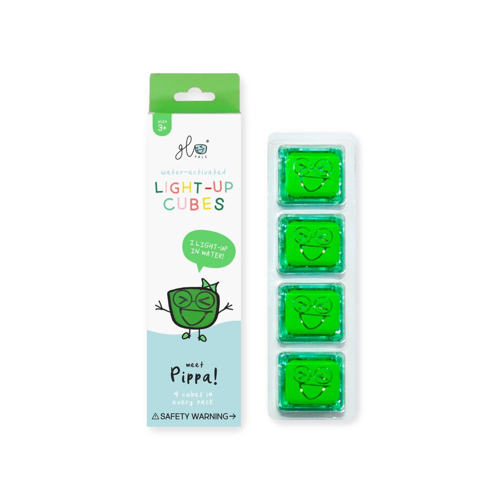 GloPal® Green Light Up Cubes