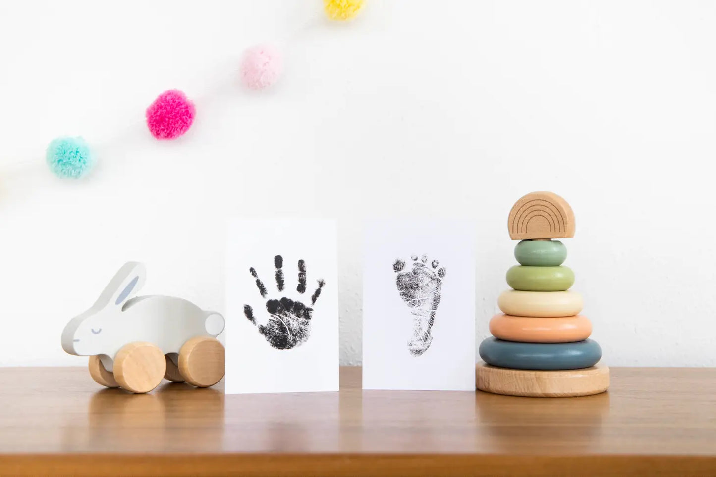 Baby Handprint or Footprint Clean-Touch Ink Pad Kit