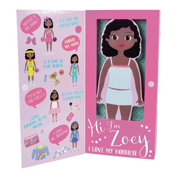 Floss & Rock® Zoey Magnetic Dress Up Character