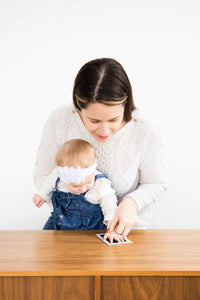 Baby Handprint or Footprint Clean-Touch Ink Pad Kit