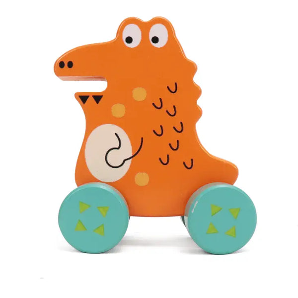 Leo & Friends Wooden Little Schappi Alligator Vehicle Toy